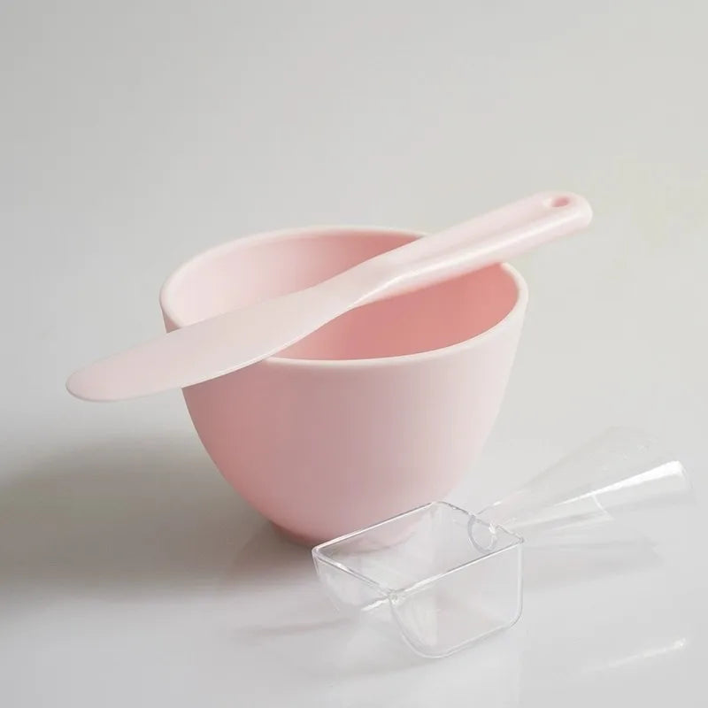 Complete Silicone Face Mask Mixing Bowl Set