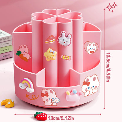 360° Rotating Desk Organizer