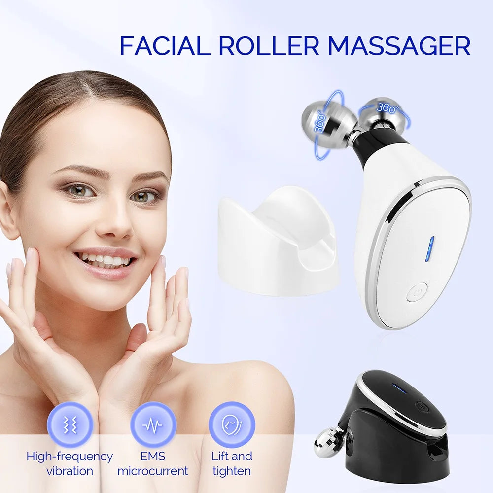 EMS Microcurrent Face Lifting Roller