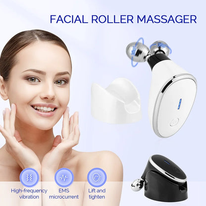 EMS Microcurrent Face Lifting Roller