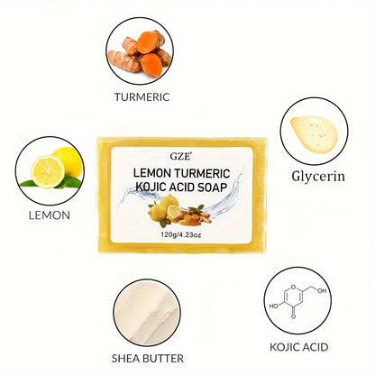 Lemon Turmeric Kojic Acid Soap