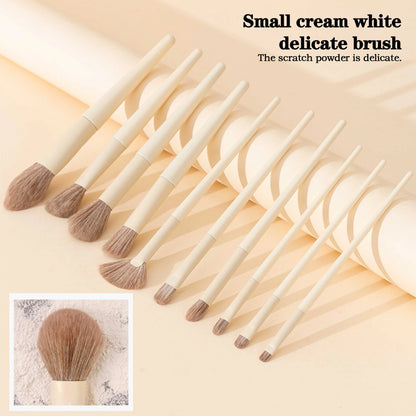Ten-Piece Ultra-Soft Makeup Brush Set