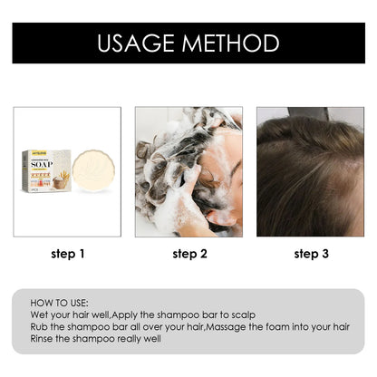 Rice Hair Growth Shampoo Bar