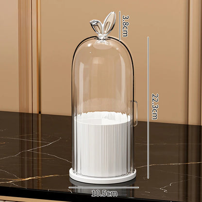 360° Rotating Dustproof Makeup Brush Holder