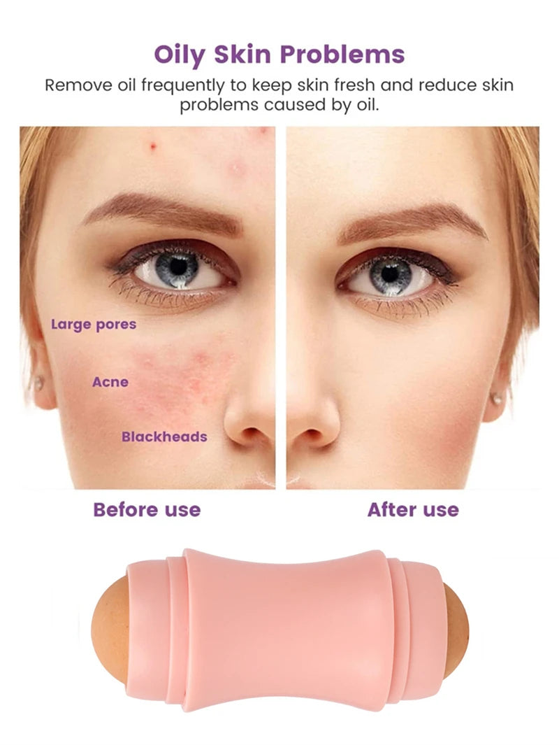 Volcanic Stone Oil-Absorbing Facial Roller