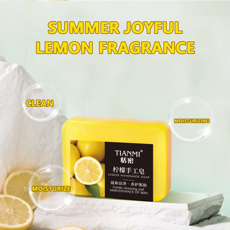 Refreshing Lemon Handmade Soap Duo