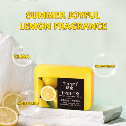 Refreshing Lemon Handmade Soap Duo
