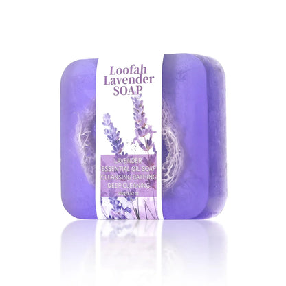 Lavender Luffa Handmade Soap