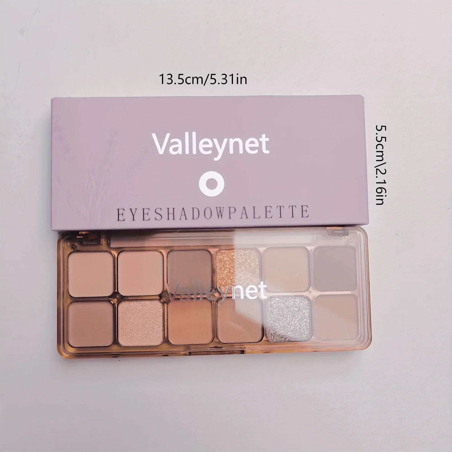 Twelve-Color Earth Tone Eyeshadow Palette