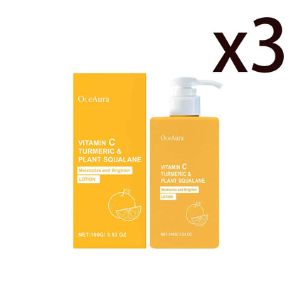 Turmeric Vitamin C Brightening Body Cream for Even, Glowing Skin