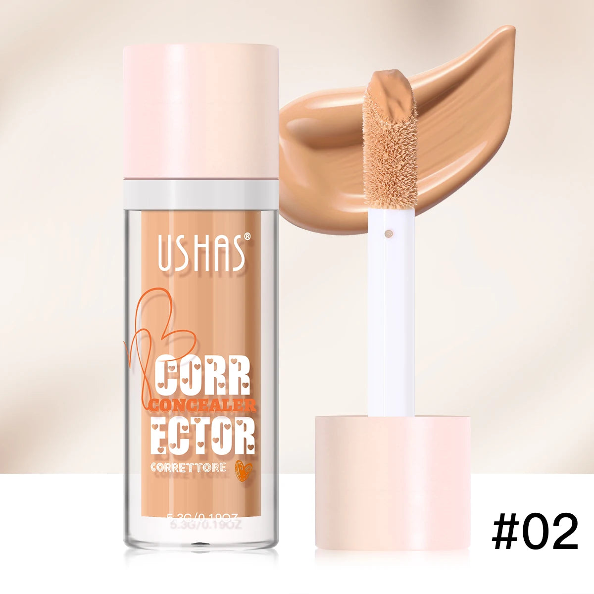 Twelve-Color Waterproof Brightening Concealer