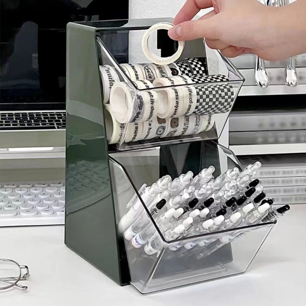 Clear Acrylic Desktop Shelf Organizer