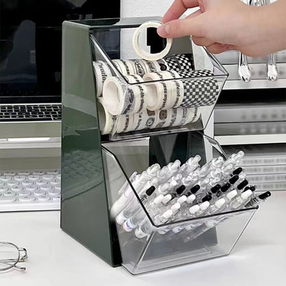 Clear Acrylic Desktop Shelf Organizer