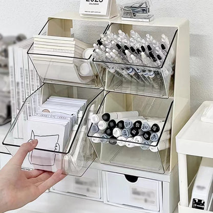 Clear Acrylic Desktop Shelf Organizer