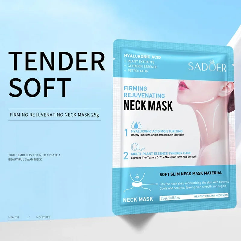 SADOER Hyaluronic Acid Collagen Neck Masks