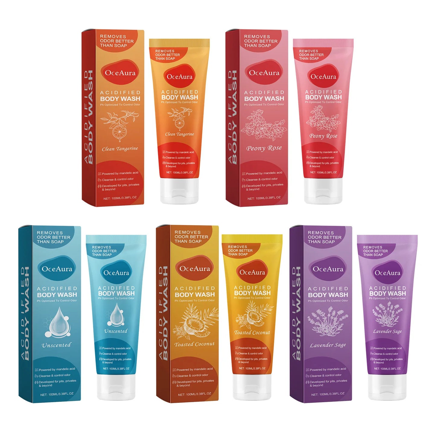 Moisturizing Fragrance Shower Gel Series