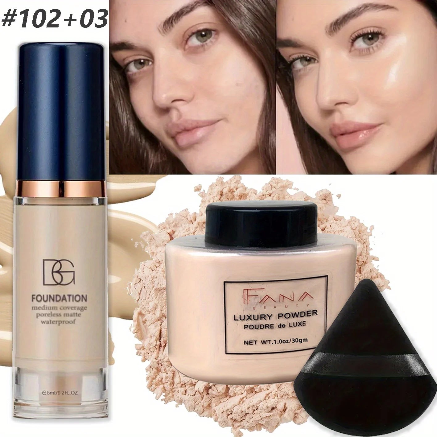 Full-Coverage Foundation Set