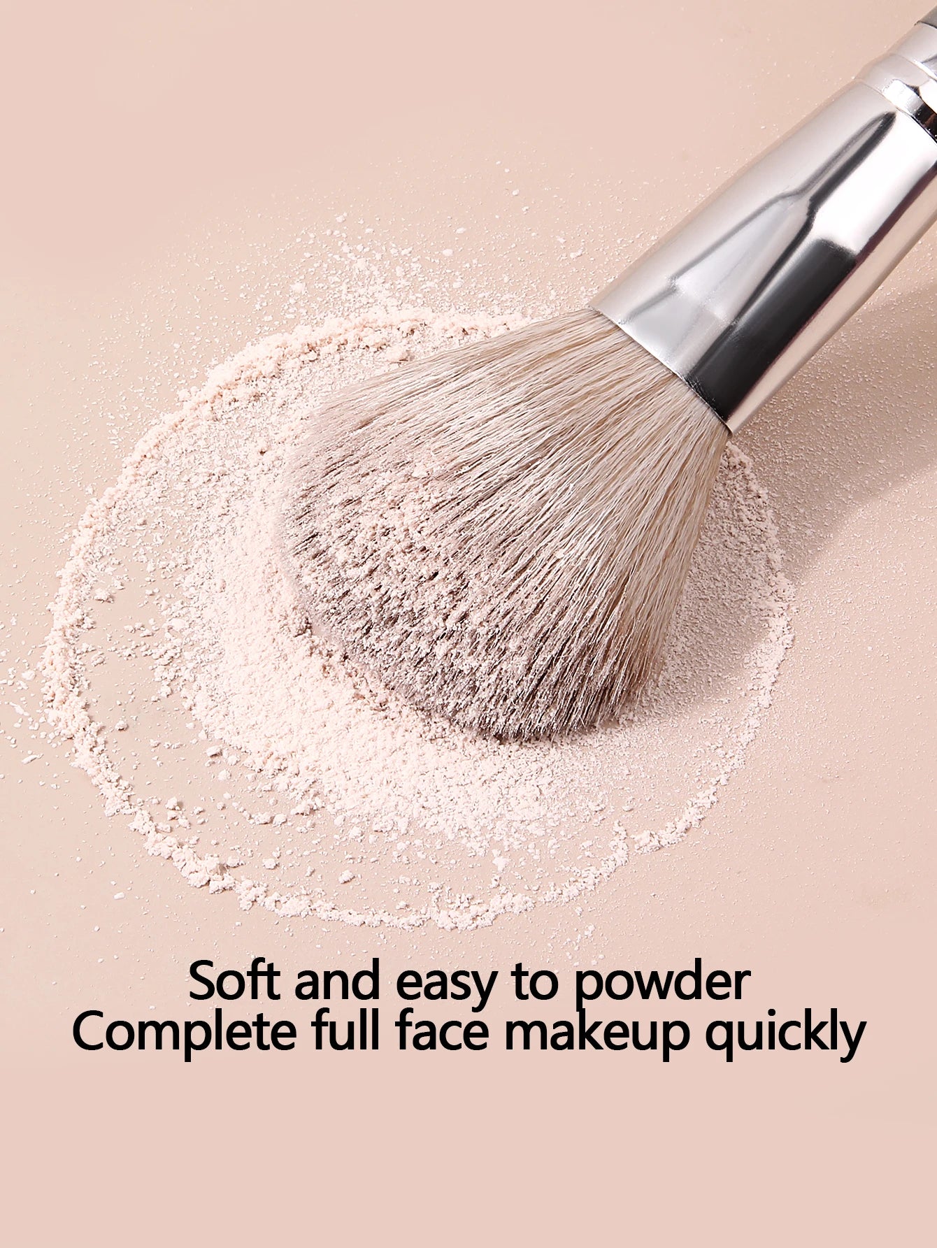 High-Quality Fluffy Soft Large Powder Brush