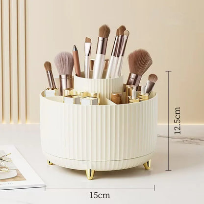 Large Capacity Rotating Cosmetic Storage Rack