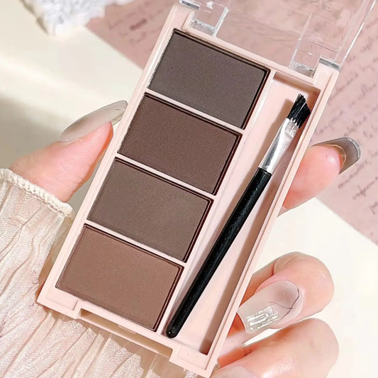4-Color Matte Eyebrow Powder Set