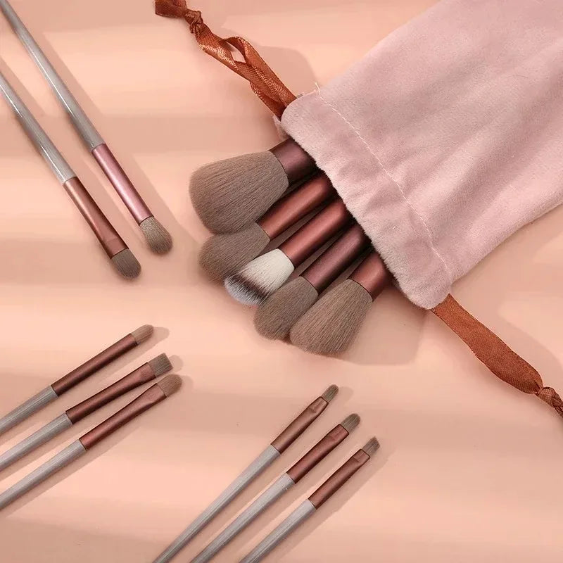 Soft Fluffy Makeup Brush Set