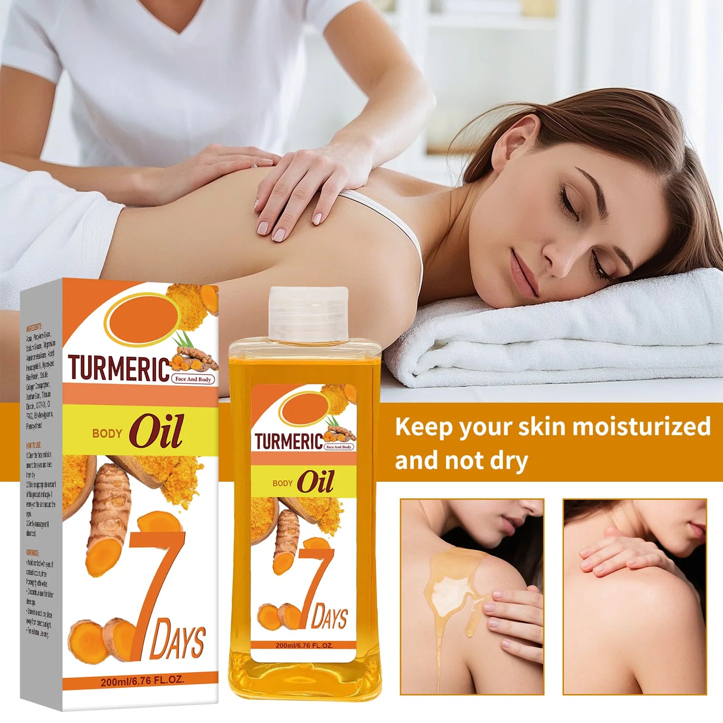 Nourishing Turmeric Body Oil