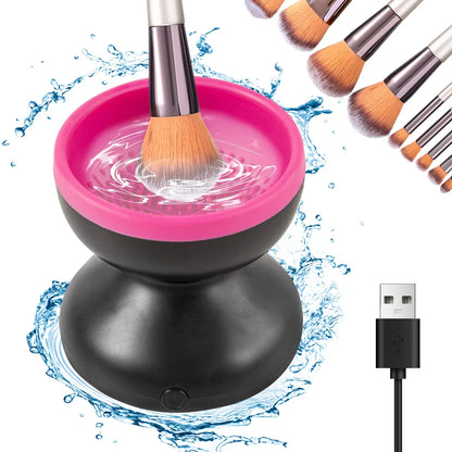 Portable USB Electric Makeup Brush Cleaner