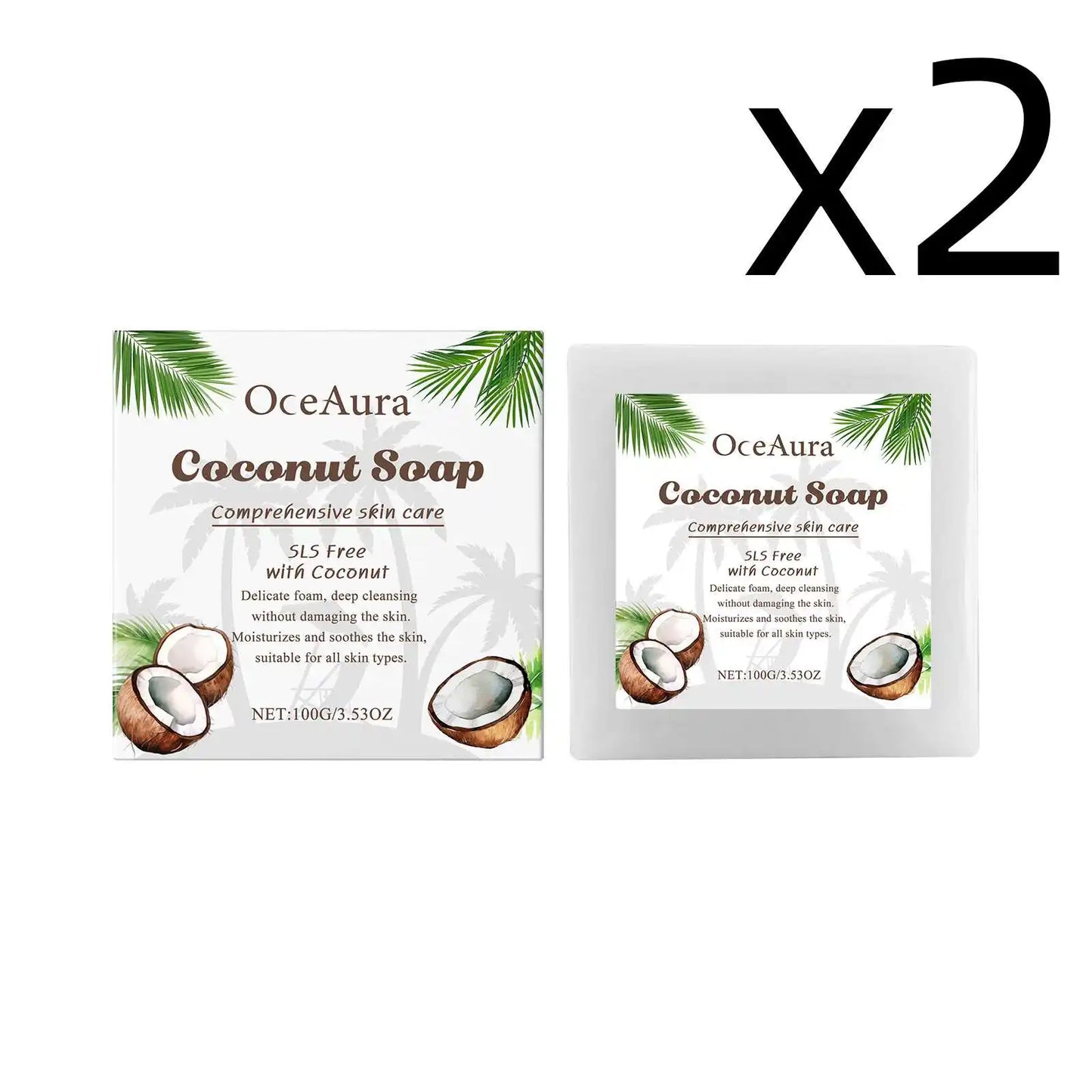 Coconut Oil Deep Cleansing Soap