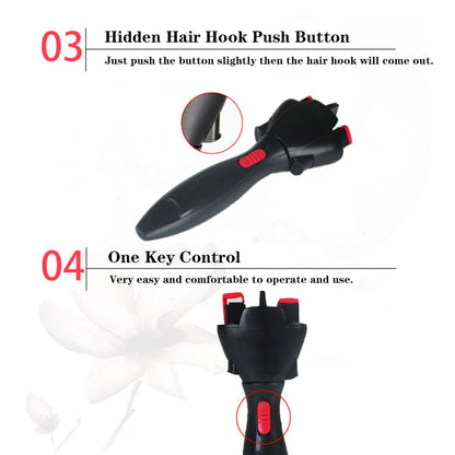 Electric Automatic Hair Braider Quick Twist Styling Machine Tool