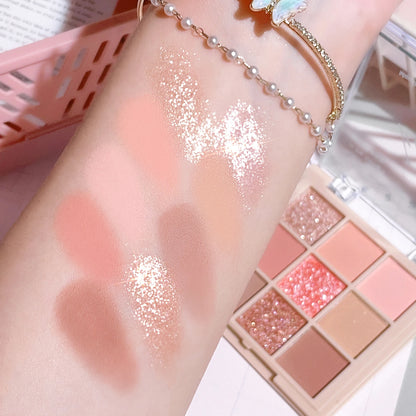 Nine-Color Eyeshadow Palette