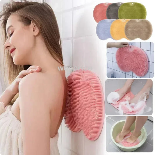 Silicone Shower Mat Foot Scrubber