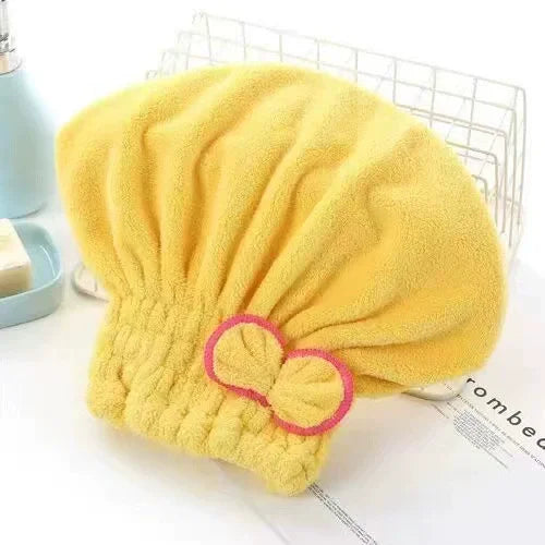 Microfiber Quick-Dry Hair Wrap Towel Turban