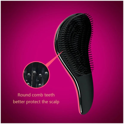 Mango Smooth Paddle Detangling Massage Brush Professional TT Hair Comb