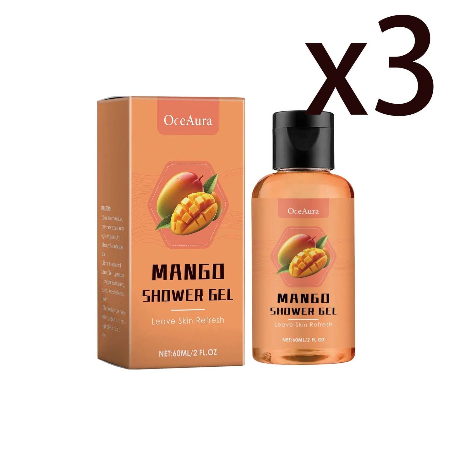 Mango Niacinamide Brightening Shower Gel