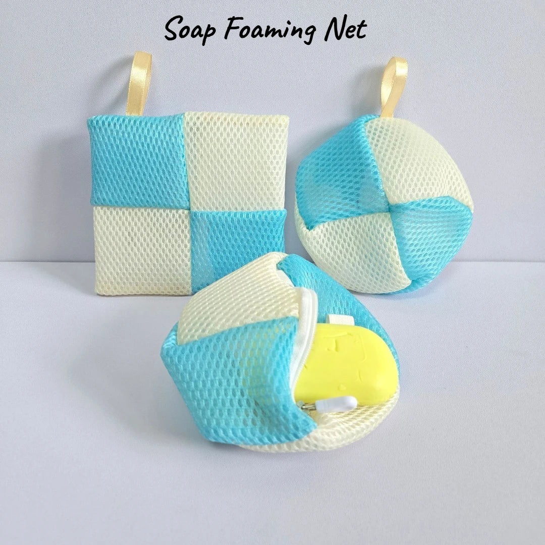 2-in-1 Soap Foaming Mesh Bag