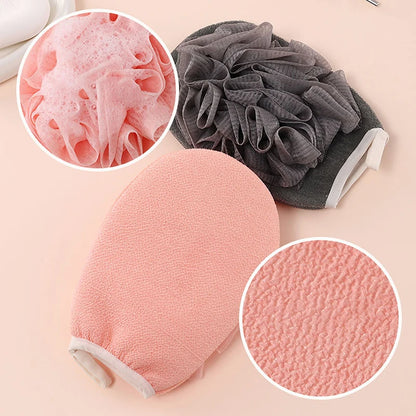 Double-Sided Exfoliating Bath Gloves