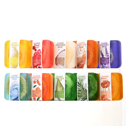 Lavender Luffa Handmade Soap