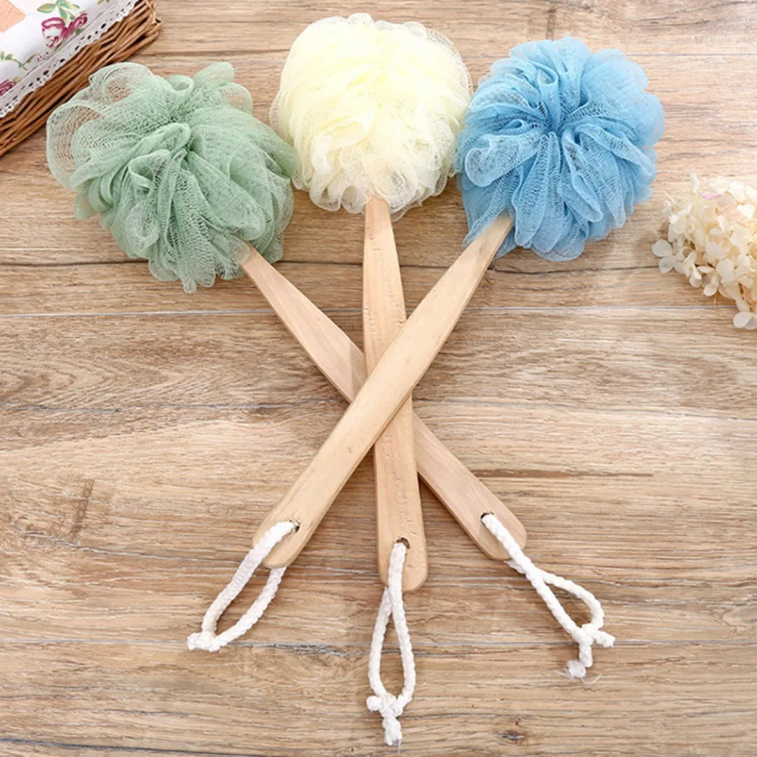 Wooden Handle Bath Brush