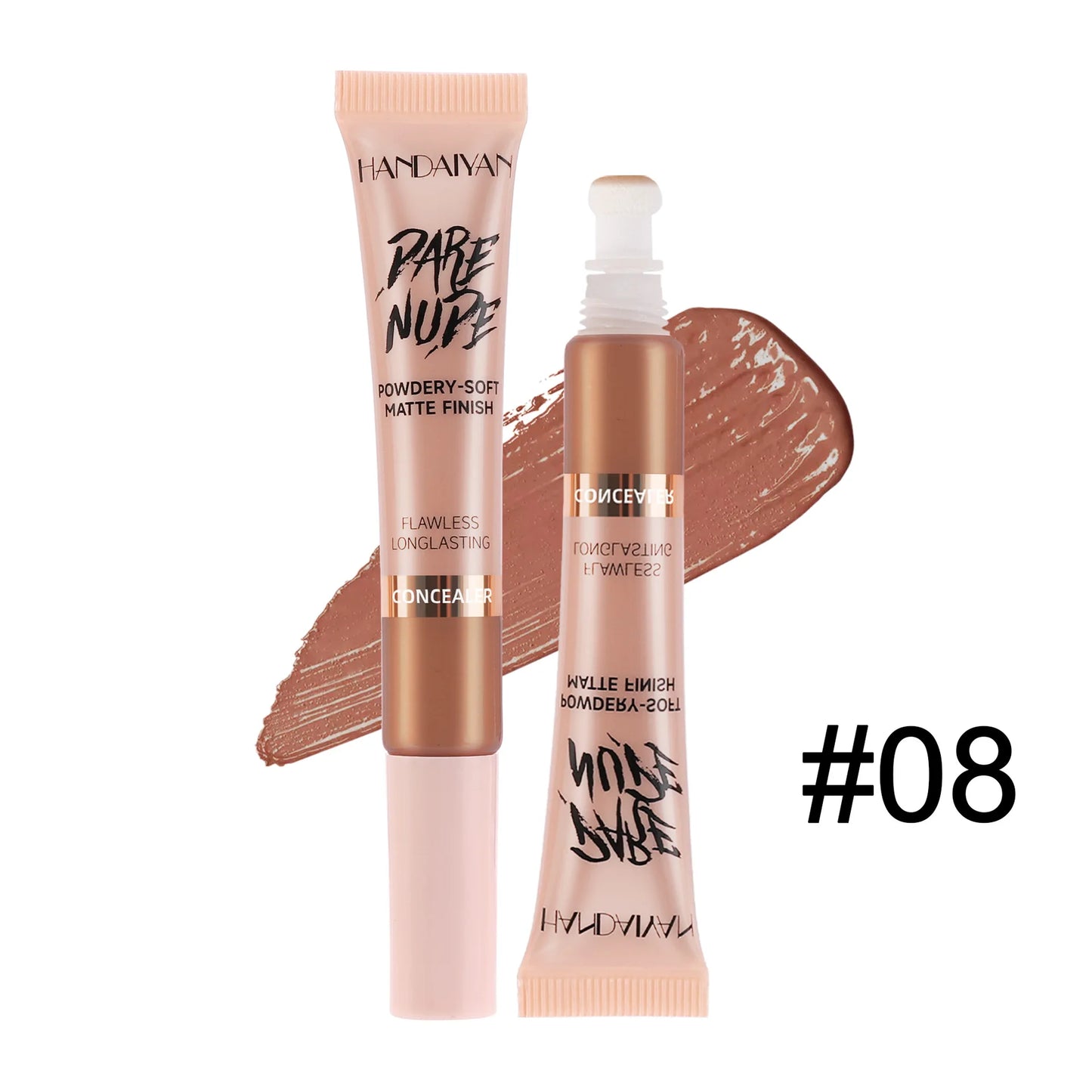 Liquid Concealer with Soft Sponge Brush