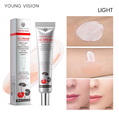 Waterproof Color-Correcting CC Cream Foundation