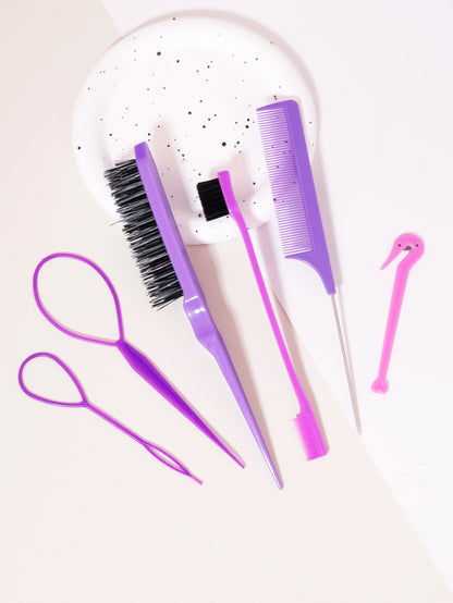 6PCS Professional Hair Styling Comb Set