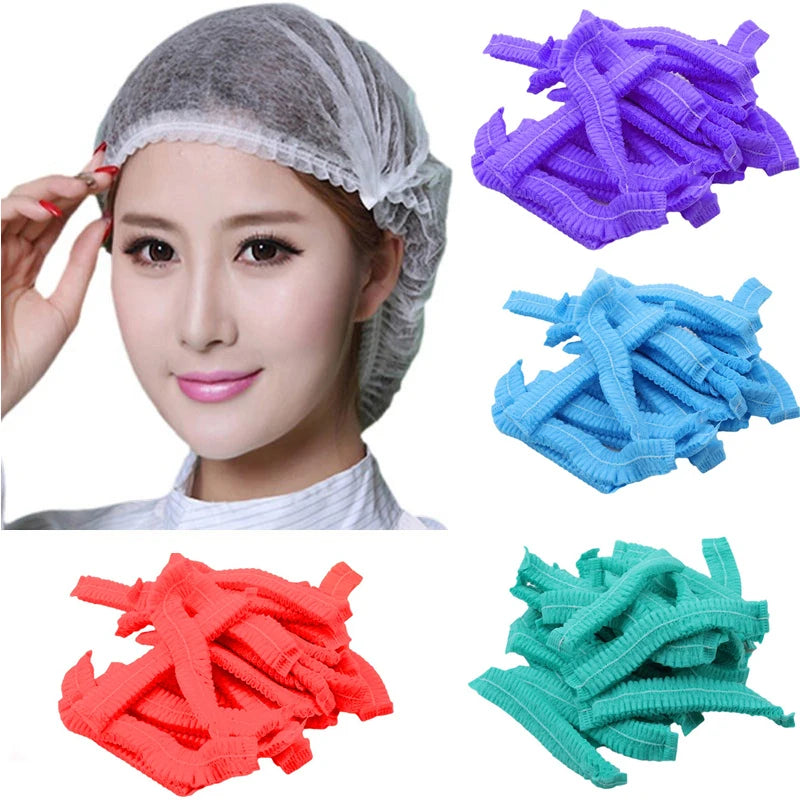 Disposable Breathable Bouffant Hair Nets
