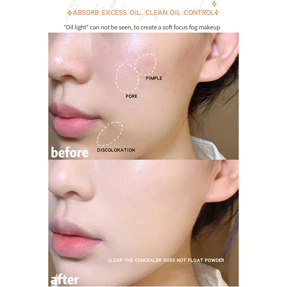 Lightweight Silky Mineral Loose Powder Foundation