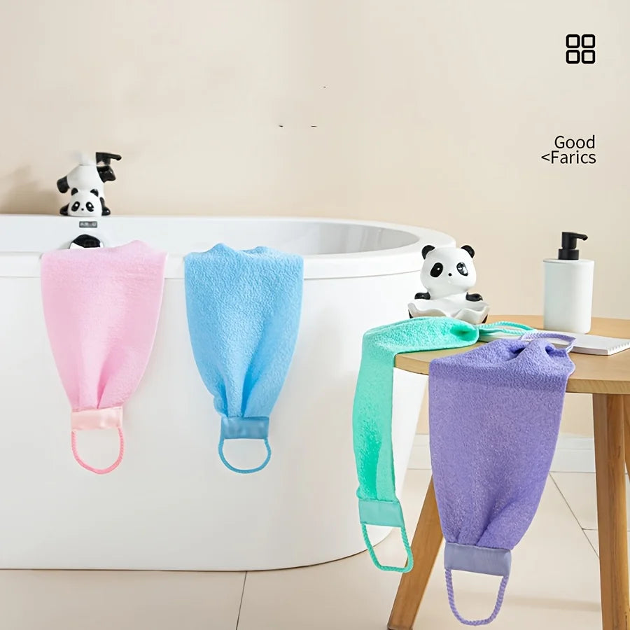 Extra-Long Exfoliating Back Scrubber Towel
