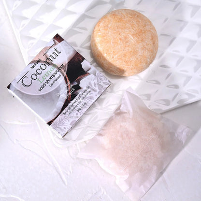 Coconut Essential Oil Solid Shampoo Bar