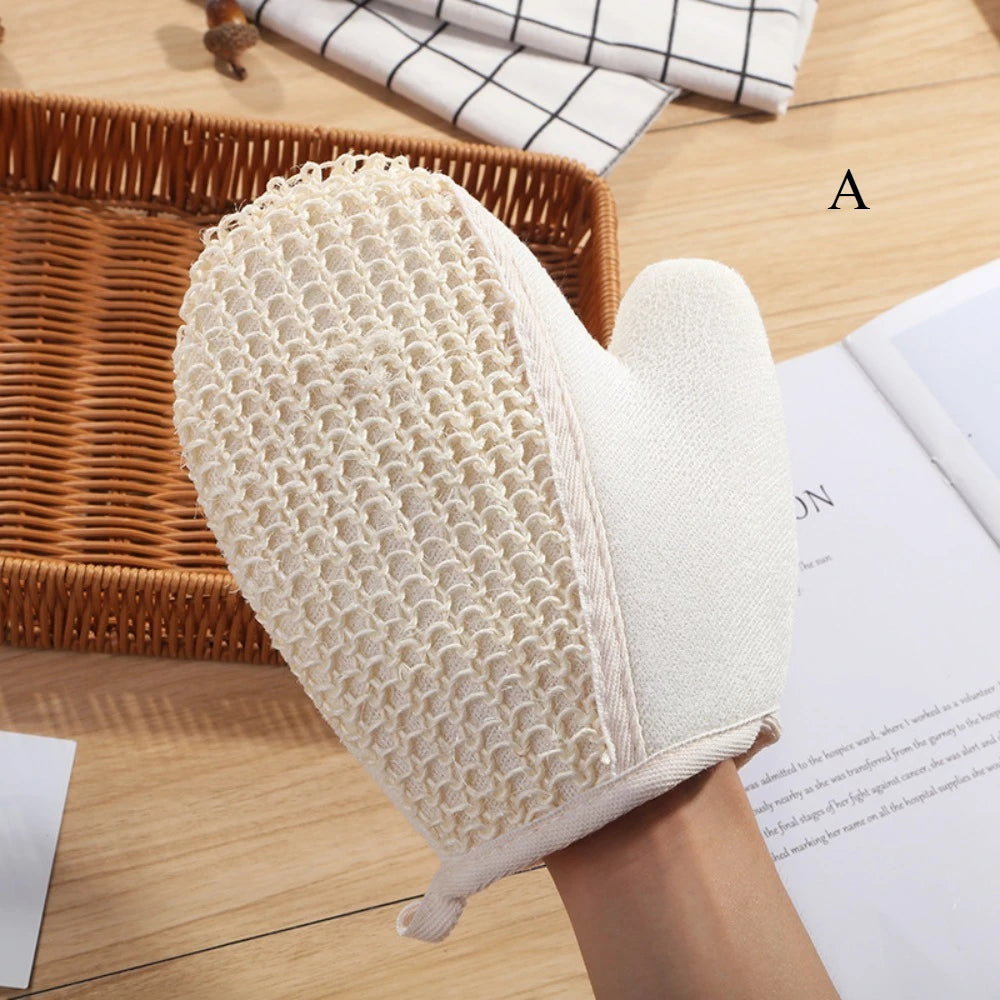 Double-Sided Exfoliating Bath Gloves