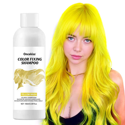 Semi-Permanent Color Protecting Hair Coloring Shampoo