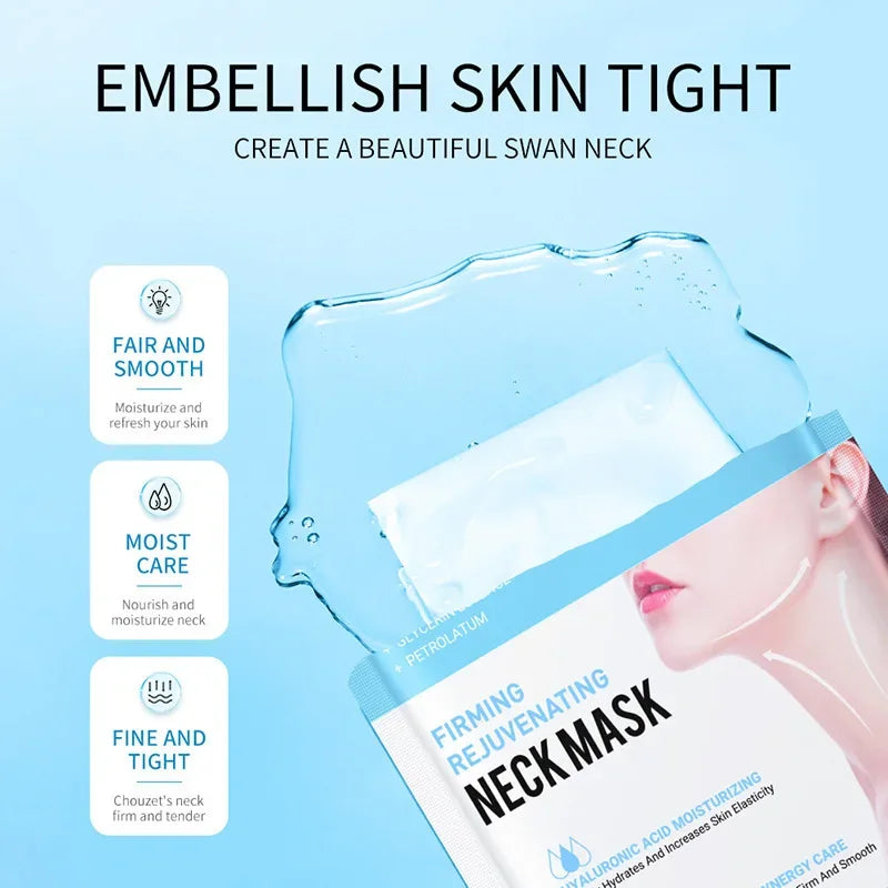 SADOER Hyaluronic Acid Collagen Neck Masks