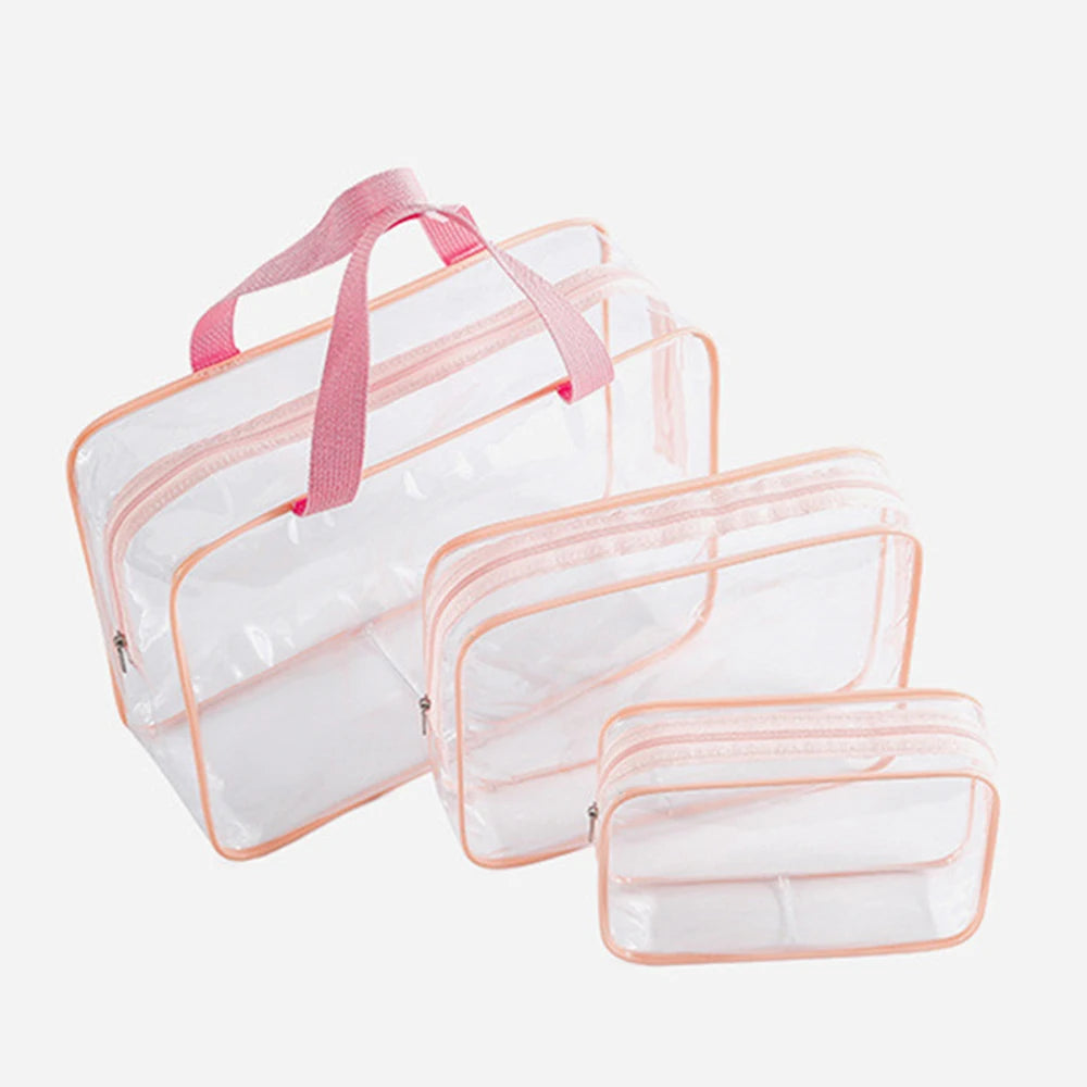 Transparent PVC Makeup &amp; Wash Bag