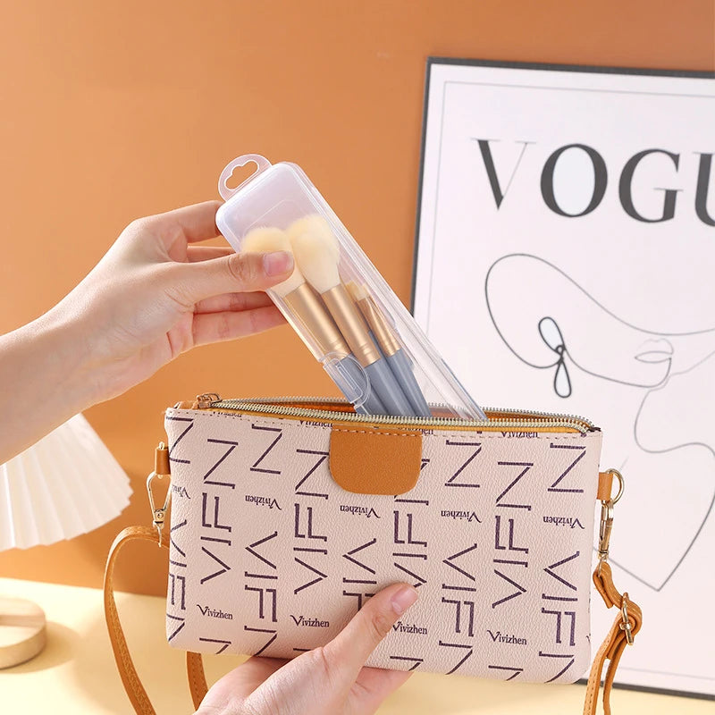 Transparent Makeup Brush Storage Box